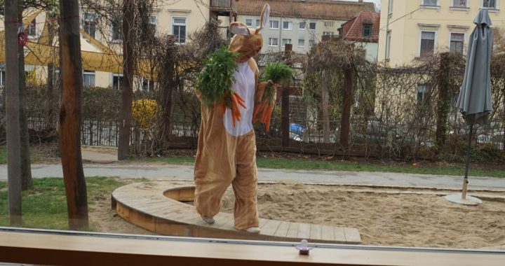 Der Osterhase in der Kita Lillabo
